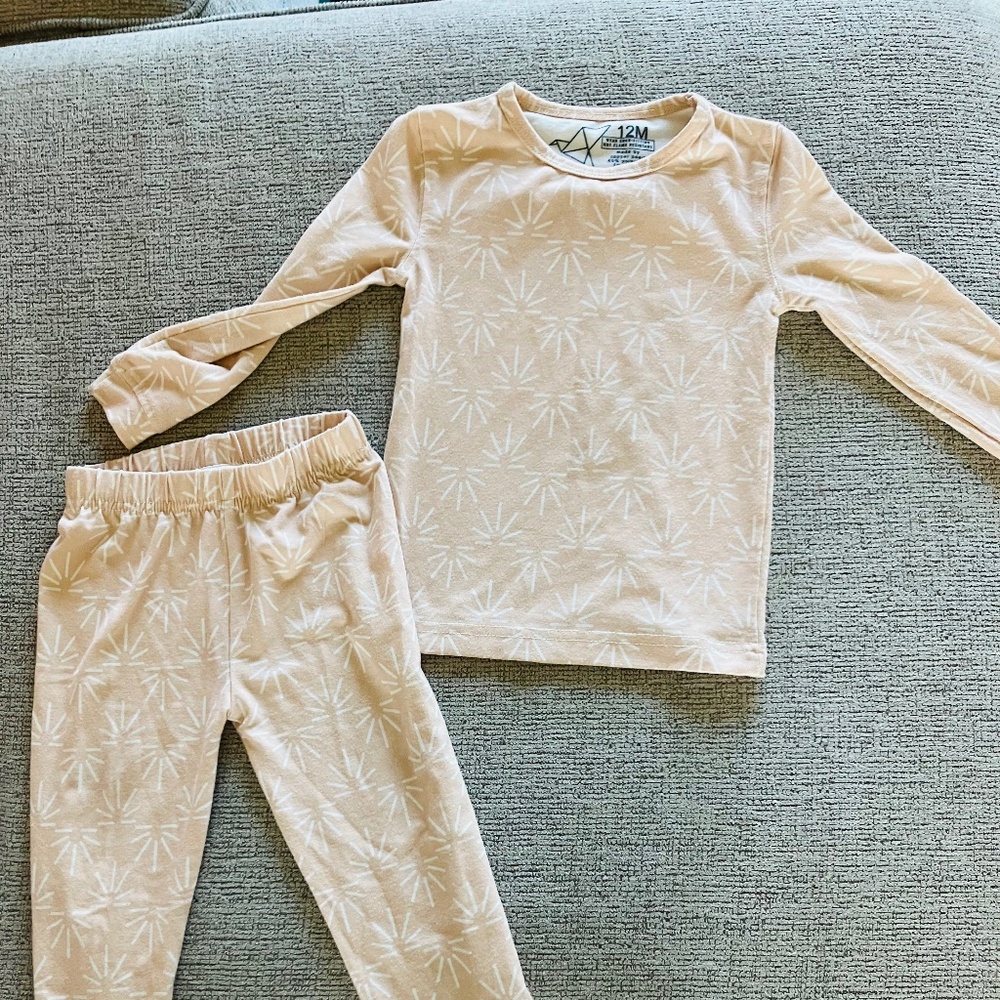 Copper Pearl 12 Month Long Sleeve Pajamas